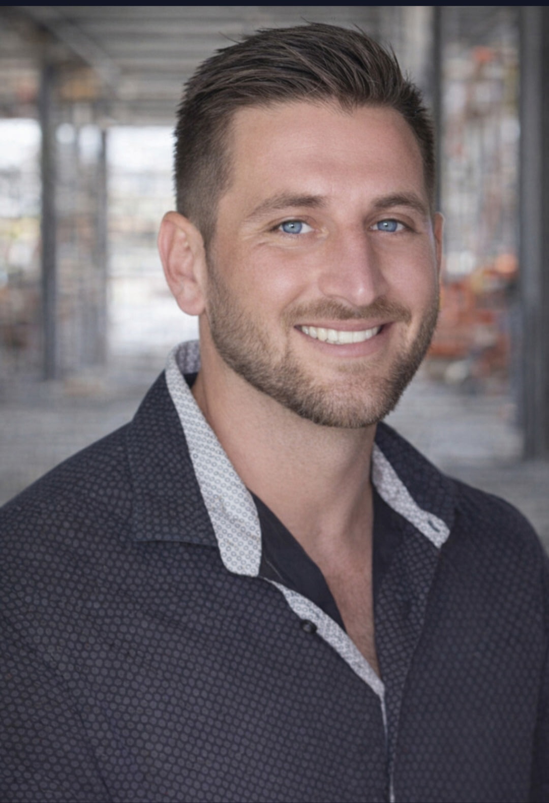 Christian Rodriguez, owner of The San Diego Construction Company, on a job site